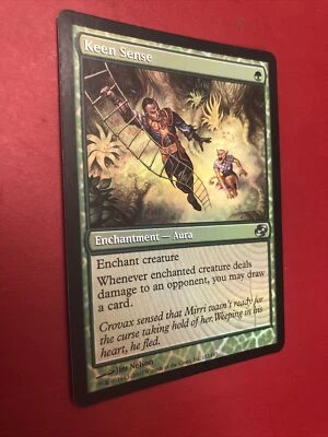 MTG - Keen Sense - FOIL - Planar Chaos - NM/MT - Near Flawless! - Image 1 of 3