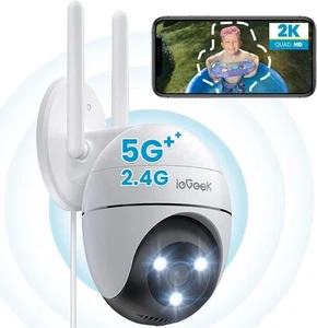 ieGeek 3MP Überwachungskamera Aussen WLAN Automatische Verfolgt 24/7 4K Aufnahme - Bild 1 von 10