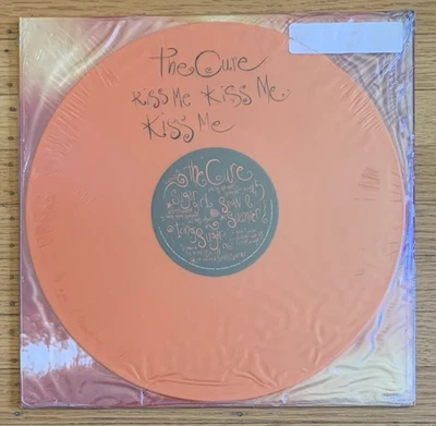 THE CURE KISS ME LTD edition 3 LP orange vinyl 1st UK press 1987 FACTORY SEALED - Image 1 of 4