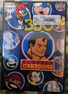 350 Classic Cartoons (DVD) New Sealed - Picture 1 of 2
