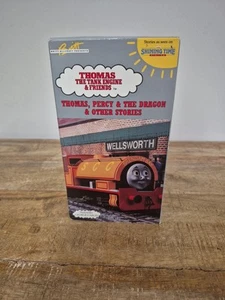 Thomas The Tank Engine & Friends - Thomas, Percy & The Dragon VHS 1993 Train - Picture 1 of 11