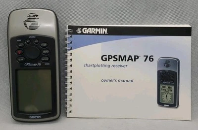 Garmin GPSMAP 76S Waterproof GPS Handheld Map Personal Navigator GPS/Man Bundle - Image 1 of 4