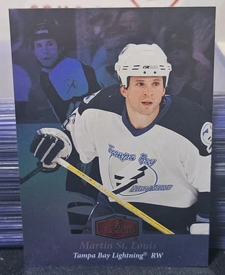 07-08 Fleer Ultra Martin St. Louis Flair Showcase 🚨🚨🚨 Tampa Bay Lightning  - Image 1 of 2