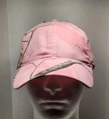 Dri Duck Realtree AP Rosa Camuflaje Bordado Ciervo Correa Trasera Gorra NUEVA NUEVA CON ETIQUETAS  Foto 1 de 4