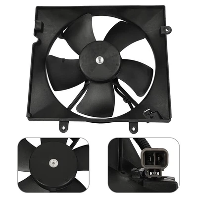 Radiator Condenser Cooling Fan Assembly For Kia Sedona 2002 2003 2004 2005 Foto 1 de 4