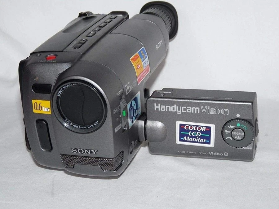 Sony NTSC 8mm HandyCam Analog Camcorder 2.5-in LCD - Video Transfer (CCD-TRV12) - Image 1 of 1