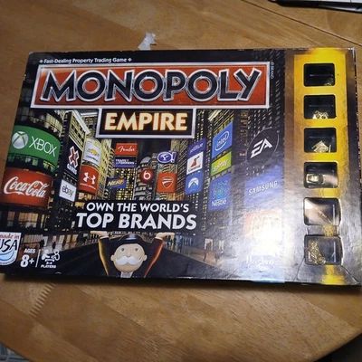 Monopoly Empire Board Game - Hasbro Games 2013 - Gold tokens - Image 1 of 2