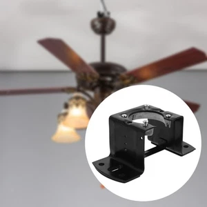 Ceiling Fan Mounting Bracket for Home Living Room Heavy Duty Black Support Metal - Picture 1 of 7