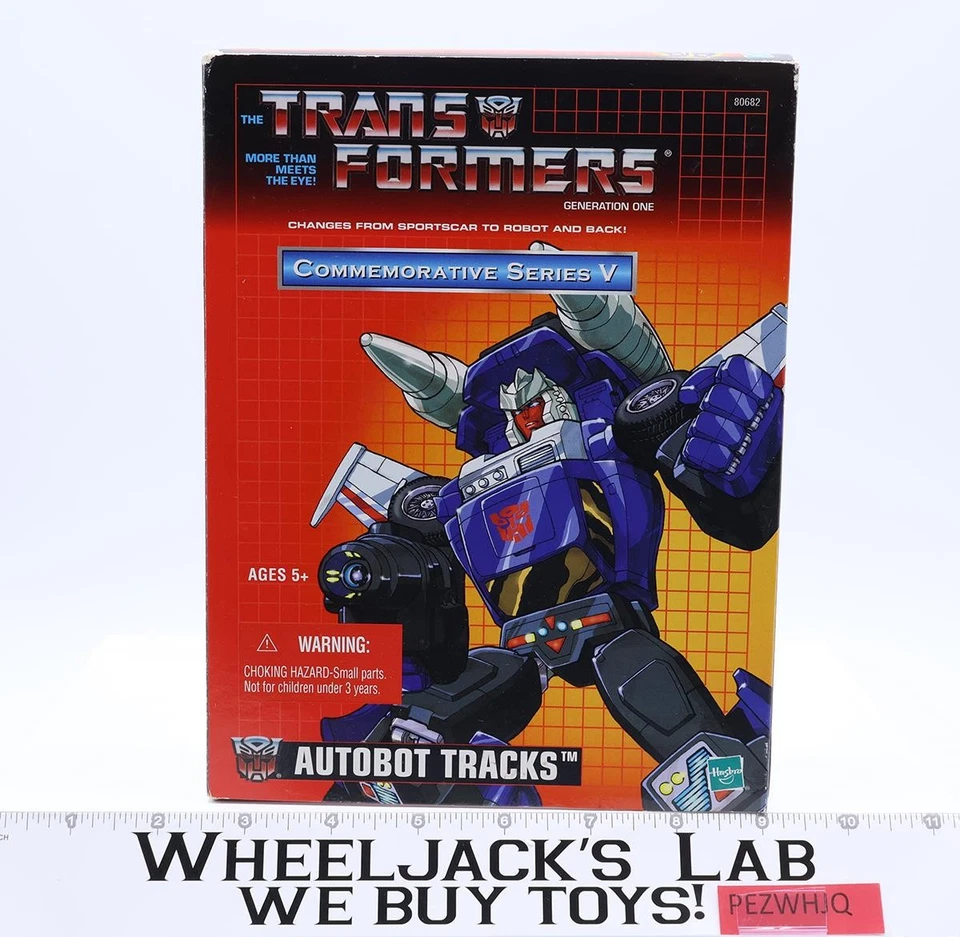 Autobot Tracks Commemorative Series Reissue Transformers 2002 Hasbro MIB - Image 1 of 4