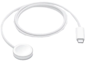 Apple Cable cargador rápido magnético a USB-C para Apple Watch, 1 metro, Blanco - Imagen 1 de 4