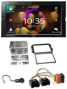 JVC DAB MP3 2DIN Bluetooth USB Autoradio für Chevrolet Aveo Epica Captiva 06-11 - Bild 1 von 10