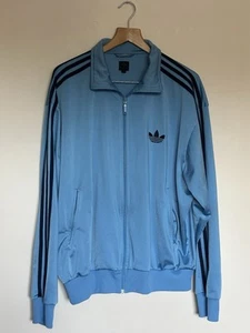 Giacca Uomo Adidas Firebird Track Logo Trifoglio Taglia XL Bambino Blu - Foto 1 di 7