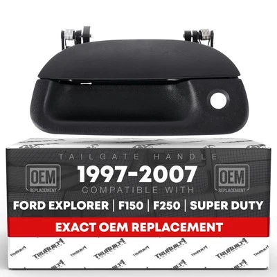 Manija de puerta trasera para Ford F-250 F-350 F-450 F-550 Super Duty con cerradura Foto 1 de 4