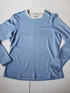 Patagonia Capilene 3 Shirt Long Sleeve Midweight Blue Base Layer Top Size L - Picture 1 of 8
