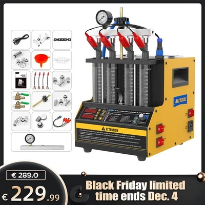 Injektor Reiniger Einspritzdüsen Tester Reiniger Ultraschall Reinigungsmaschine - Bild 1 von 4