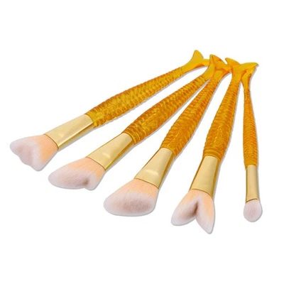  5 PCS Professional Puder Kosmetische Make-up Pinsel Meerjungfrau Lidschatten - Bild 1 von 2