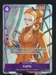 Kalifa OP03-060 ALT ART One Piece PRB-01 PREMIUM BOOSTER Inglés - Imagen 1 de 2