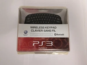 Official Original SONY PlayStation 3 PS3 Black Wireless Keypad Sealed Boxed A27 - Picture 1 of 2