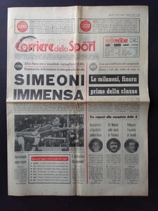 CORRIERE DELLO SPORT 1 SETTEMBRE 1978 EUROPEI ATLETICA PRAGA SARA SIMEONI MENNEA - Picture 1 of 1