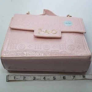 FAO Pink Embossed Small Tote Bag - Picture 1 of 5