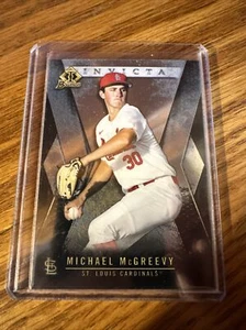 Michael McGreevy 2021 Bowman Draft Invicta #BI-24 St. Louis Cardinals - Picture 1 of 2