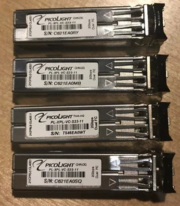 Picolight Optical Transceiver PL-XPL-VC-S23-11 2GB Lot of 4 - Picture 1 of 1