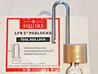 1 Squire LP8,  29mm Brass  Padlocks,   50mm Hardened Steel Shackle, Used