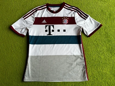 Trikot Shirt Jersey Bayern München FCB 2014 2015 Auswärtsvariante S/M/176 - Bild 1 von 4