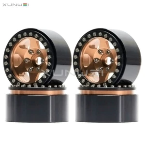 1.9" Alloy 6-Spoke Beadlock Wheel Rim for 1/10th RC Crawler Truck SUV Tamiya HPI - Picture 1 of 45
