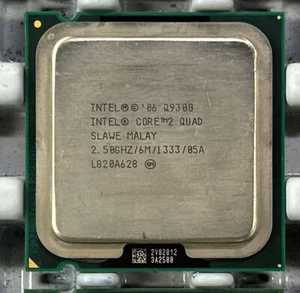 Intel Core 2 Quad Q9300 SLAWE 2.50 GHz LGA-775 1333 MHz CPU processor - Picture 1 of 1