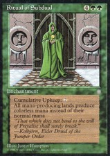 Ritual of Subdual | NM | Ice Age | Magic MTG