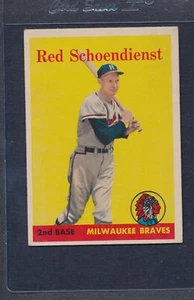 1958 Topps #190 Red Schoendienst Braves EX *4666 - Picture 1 of 1