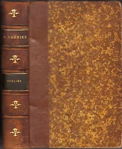 POÉSIES & Biographie d'André CHÉNIER par Léo JOUBERT Odes Iambes Épîtres Élégies - Imagen 1 de 24