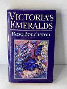 Victoria’s Emeralds Hardcover by Rose Boucheron 1996 HTF Novel Judy Piatkus - Bild 1 von 7