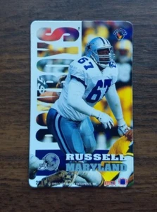 RARE 1994/95 Russell Maryland PRO MAGS NFL Magnet #29 Dallas Cowboys Ball Card - Picture 1 of 4