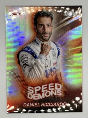 2024 Topps Chrome Formula 1 F1 Speed Demons Daniel Riccardo - Image 1 of 2