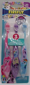 MY LITTLE PONY 3 pack CHILDRENS TOOTHBRUSHES - SEALED LAST ONES! - Picture 1 of 1