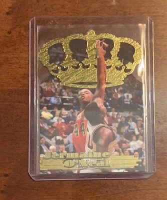 Pacific Power Gold Crown 1996-97 troquelado Jermaine O'Neal #GC-11 novato radiocontrol Foto 1 de 2