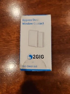 2GIG-DW40-345 Bypass Door/Window Contact Sensor NEW - Picture 1 of 5