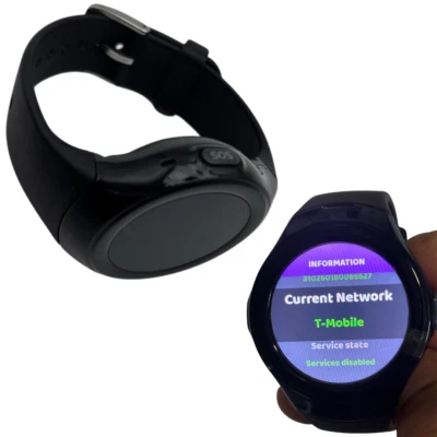 Timex IFW522T Family Connect Buckle Smart Watch T-Mobile 18mm Android iOS Black - Image 1 of 4