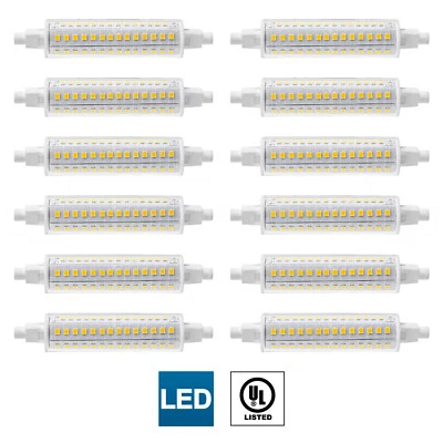12 Pack Sunlite LED T8 Double Ended Bulb (R7s), 8.6W, 30K Warm White - Image 1 of 4