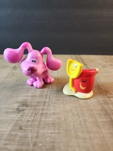 Juego de 2 figuras Blues Clues and You magenta y cubo y pala - Imagen 1 de 10
