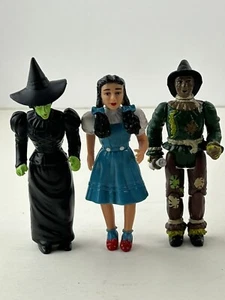1988 Wizard of Oz Action Figure Wicked Witch Of The West, Dorothy, Scarecrow LOT - Picture 1 of 6
