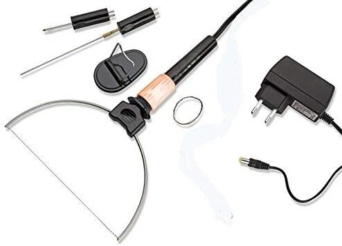 HIT Taglia Polistirolo A Caldo A Filo 3in1 Elettrico 10 watt , Ideale per Bricolage