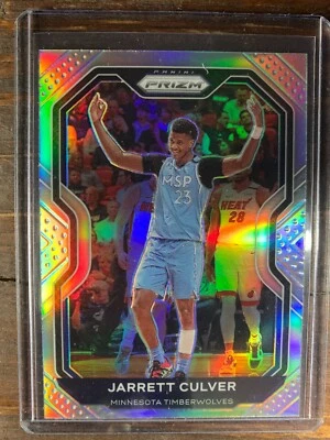 Jarrett Culver Basketball Card #238 Panini Prizm Silver 2nd Year Timberwolves   - Image 1 of 2