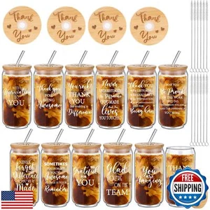 Tioncy 12 Pcs Positive Thank You Gifts for Women Appreciation Teacher Nurse C - Picture 1 of 5