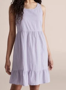 Damas Talla S Talla 10 Púrpura DOBBY ALGODÓN Verano Camisón Target NUEVO FP 9537 - Imagen 1 de 4