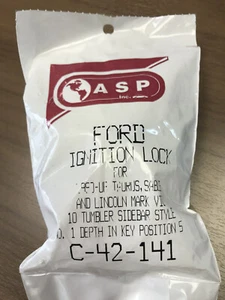 ASP C-42-141 Ford Ignition Lock 1990 & Up Taurus, Sable, Lincoln Mark VII - Bild 1 von 4