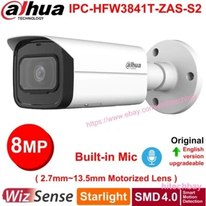 Dahua IPC-HFW3841T-ZAS-S2 8MP 5xZoom Starlight WizSense IP Camera IR SMD4.0 MIC - Picture 1 of 6
