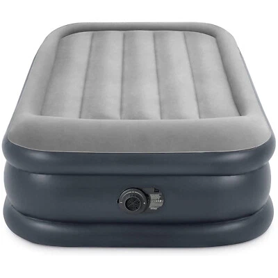 Intex Luftbett mit Pumpe Gästebett Luftmatratze 191x99x42cm selbstaufblasend - Bild 1 von 4